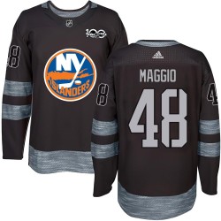 Matthew Maggio New York Islanders Men's Authentic Black 1917-2017 100th Anniversary Jersey