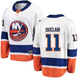 Anthony Duclair New York Islanders Youth Fanatics Branded White Breakaway Away Jersey