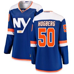 Marcus Hogberg New York Islanders Women's Fanatics Branded Blue Breakaway Alternate Jersey