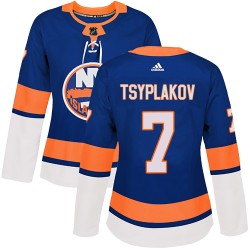 Maxim Tsyplakov New York Islanders Women's Adidas Authentic Royal Home Jersey