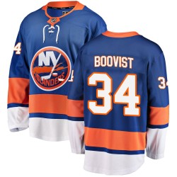 Adam Boqvist New York Islanders Youth Fanatics Branded Blue Breakaway Home Jersey