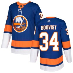 Adam Boqvist New York Islanders Youth Adidas Authentic Royal Home Jersey