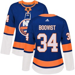 Adam Boqvist New York Islanders Women's Adidas Authentic Royal Home Jersey
