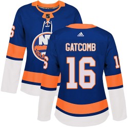 Marc Gatcomb New York Islanders Women's Adidas Authentic Royal Home Jersey