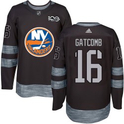Marc Gatcomb New York Islanders Men's Authentic Black 1917-2017 100th Anniversary Jersey