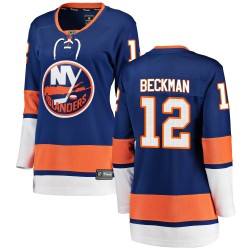 Adam Beckman New York Islanders Women's Fanatics Branded Blue Breakaway Home Jersey