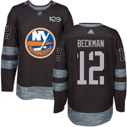 Adam Beckman New York Islanders Youth Authentic Black 1917-2017 100th Anniversary Jersey