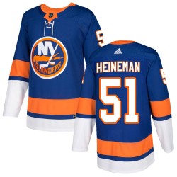 Emil Heineman New York Islanders Men's Adidas Authentic Royal Home Jersey