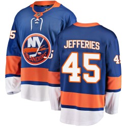 Alex Jefferies New York Islanders Youth Fanatics Branded Blue Breakaway Home Jersey