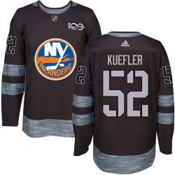 Daylan Kuefler New York Islanders Youth Authentic Black 1917-2017 100th Anniversary Jersey