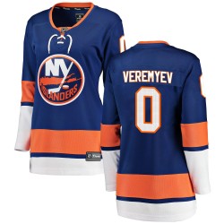 Gleb Veremyev New York Islanders Women's Fanatics Branded Blue Breakaway Home Jersey