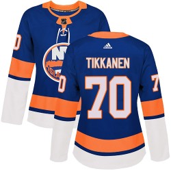 Henrik Tikkanen New York Islanders Women's Adidas Authentic Royal Home Jersey