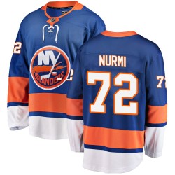 Jesse Nurmi New York Islanders Men's Fanatics Branded Blue Breakaway Home Jersey