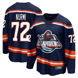 Jesse Nurmi New York Islanders Youth Fanatics Branded Navy Breakaway Special Edition 2.0 Jersey