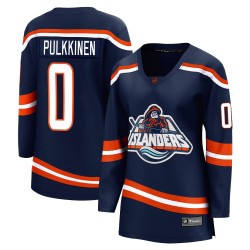 Jesse Pulkkinen New York Islanders Women's Fanatics Branded Navy Breakaway Special Edition 2.0 Jersey