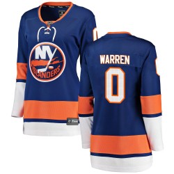 Marshall Warren New York Islanders Women's Fanatics Branded Blue Breakaway Home Jersey