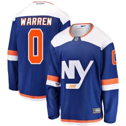 Marshall Warren New York Islanders Youth Fanatics Branded Blue Breakaway Alternate Jersey