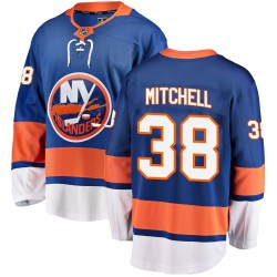 Travis Mitchell New York Islanders Youth Fanatics Branded Blue Breakaway Home Jersey