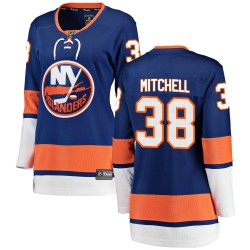 Travis Mitchell New York Islanders Women's Fanatics Branded Blue Breakaway Home Jersey