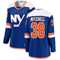 Travis Mitchell New York Islanders Women's Fanatics Branded Blue Breakaway Alternate Jersey