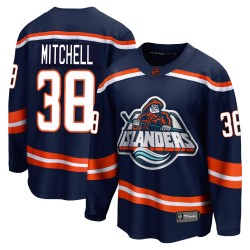 Travis Mitchell New York Islanders Youth Fanatics Branded Navy Breakaway Special Edition 2.0 Jersey