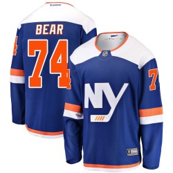 Ethan Bear New York Islanders Men's Fanatics Branded Blue Breakaway Alternate Jersey