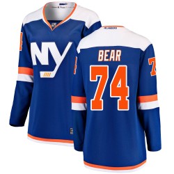 Ethan Bear New York Islanders Women's Fanatics Branded Blue Breakaway Alternate Jersey