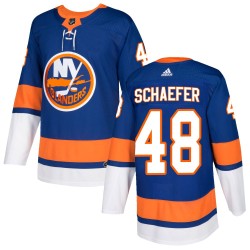 Matthew Schaefer New York Islanders Youth Adidas Authentic Royal Home Jersey