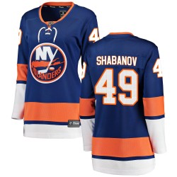 Maxim Shabanov New York Islanders Women's Fanatics Branded Blue Breakaway Home Jersey