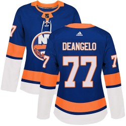 Tony DeAngelo New York Islanders Women's Adidas Authentic Royal Home Jersey
