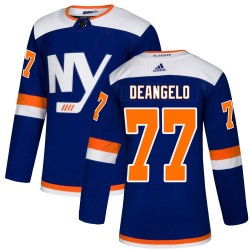 Tony DeAngelo New York Islanders Men's Adidas Authentic Blue Alternate Jersey