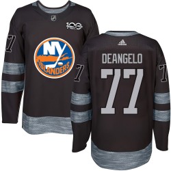 Tony DeAngelo New York Islanders Youth Authentic Black 1917-2017 100th Anniversary Jersey