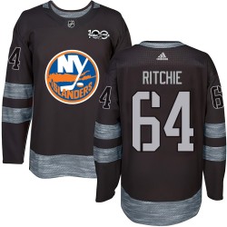 Calum Ritchie New York Islanders Men's Authentic Black 1917-2017 100th Anniversary Jersey